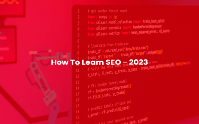 How To Learn SEO – 2023
