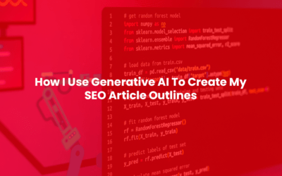 How I Use Generative AI To Create My SEO Article Outlines